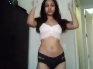 Cute girl teases on cam