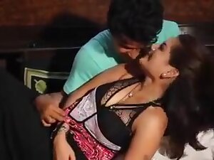 HORNY COUPLES ENJOYING IN BEDROOM