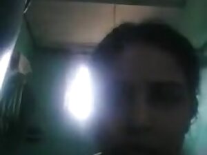 Fingering and masturbating in bathroom