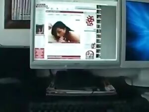 Desi sucking her White BF