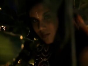 Cascading Waterfall Indian Babe From Asia