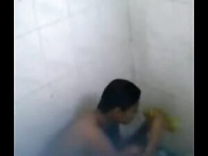 Indian HUGE Boobs Aunty's NUDE Bathing