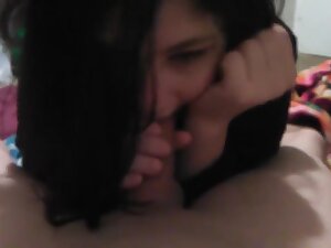 Stunning girlfriend waking me up to amazing head