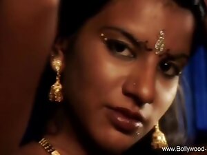 Cute Exotic Indian Dancer Showing Off And Striptease Her